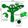 ASPERSOR PLASTICO VERDE HEMBRA 1" - Imagen 5